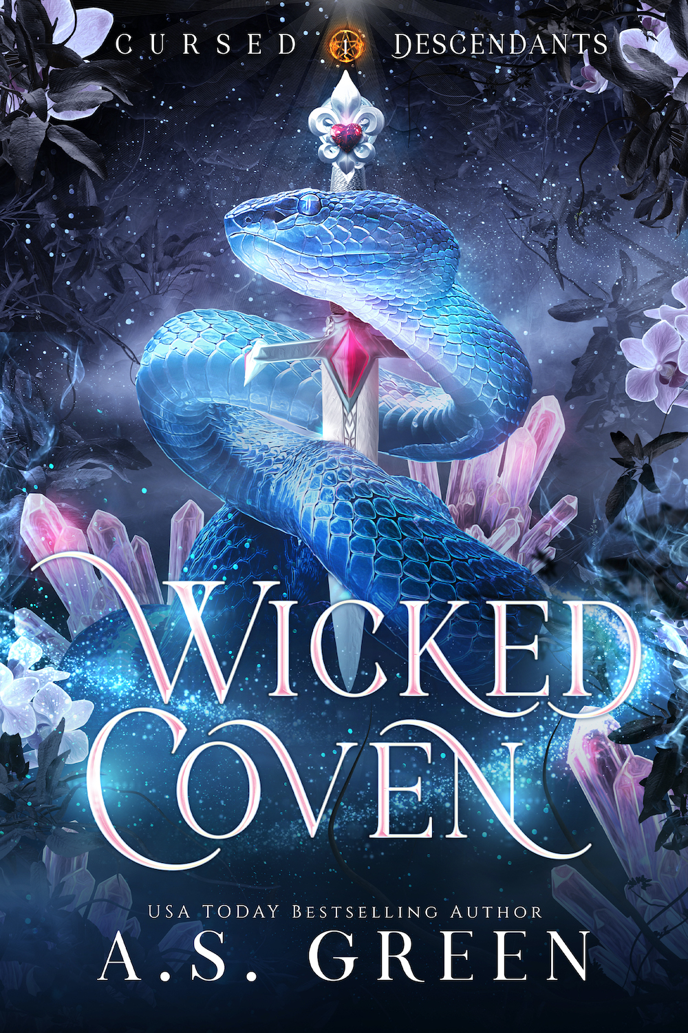 BOOK BLITZ: WICKED COVEN (CURSED DESCENDANTS #1) BY A.S. GREEN +&nbsp;GIVEAWAY