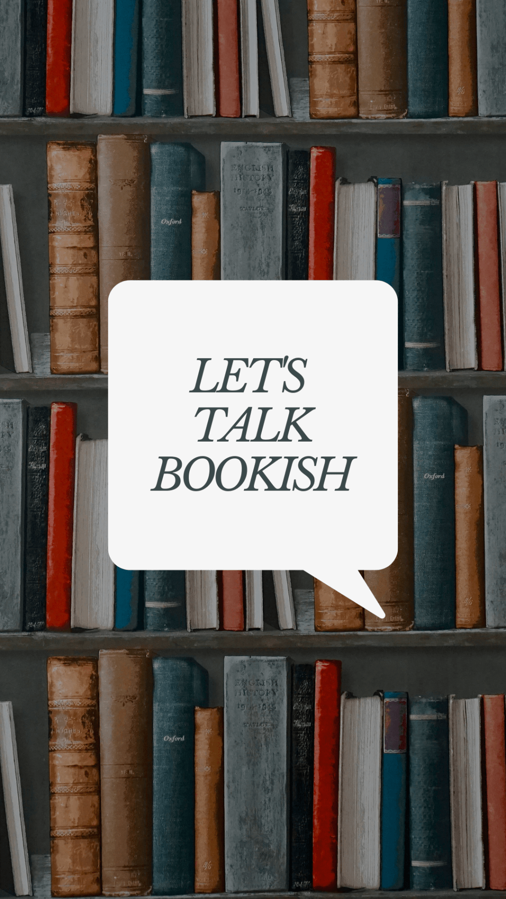 LET’S TALK BOOKISH: READING NON-FICTION&nbsp;07/11/2025