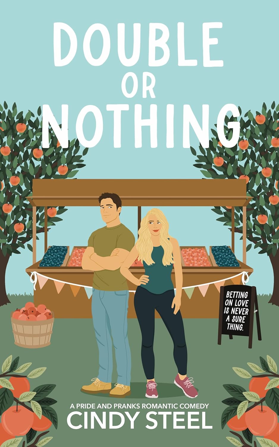 REVIEW: DOUBLE OR NOTHING (PRIDE AND PRANKS #2) BY CINDY STEEL